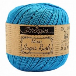Scheepjes Maxi Sugar Rush - 146 Vivid Blue