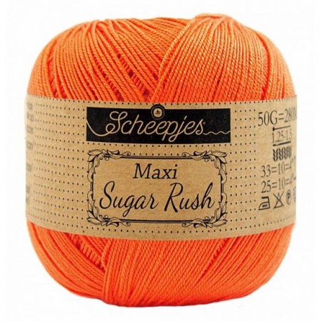 Scheepjes Maxi Sugar Rush - 189 Royal Orange