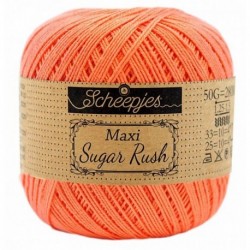 Scheepjes Maxi Sugar Rush - 410 Rich Coral
