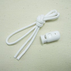 Hamanaka cord with cord lock, white