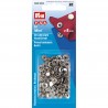 Prym Mini non-sew press fasteners refill, 8 mm, silver-coloured