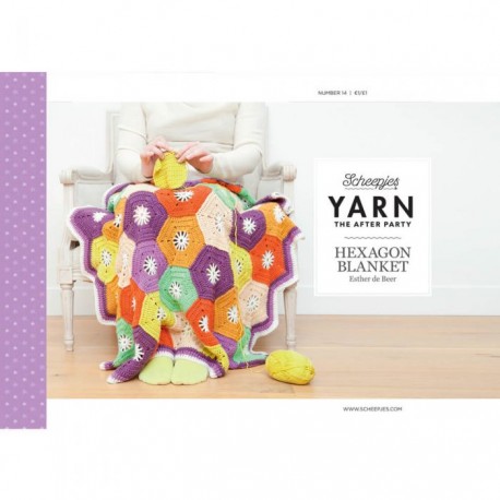 Yarn The After Party №14 Hexagon Blanket