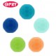 Opry Silicone beads faceted 16mm, 5pcs, AST3