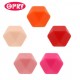 Opry Silicone beads hexagon 14mm, 5pcs, AST2