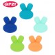 Opry Silicone beads rabbit 15mm, 5pcs, AST3