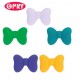 Opry Silicone beads bow 15mm, 5pcs, AST4