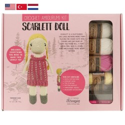Набор для вязания амигуруми Tuva - 005 Scarlett Doll