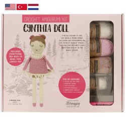 Набор для вязания амигуруми Tuva - 011 Cynthia Doll