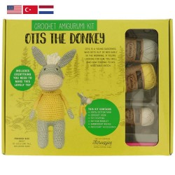 Tuva Amigurumi Crochet Kit - 012 Otis the Donkey