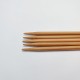 ChiaoGoo Bamboo Double Points - 6" (15 cm), Patina