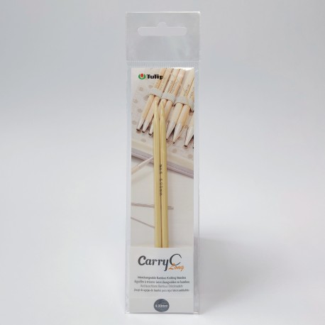Tulip carryC Long Interchangeable Bamboo Knitting Needles