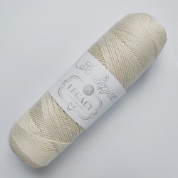 Scheepjes Legacy №06 mercerized cotton - 089 Off White