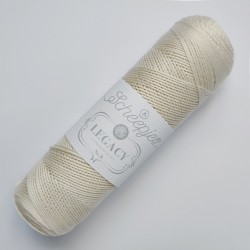 Scheepjes Legacy №08 mercerized cotton - 089 Off White