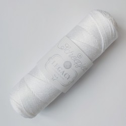 Scheepjes Legacy №06 mercerized cotton - 009 White