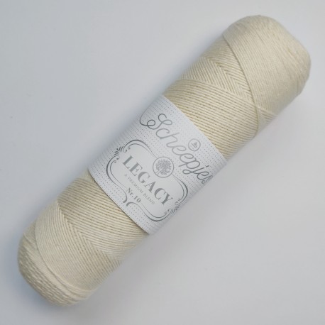 Scheepjes Legacy №10 natural cotton - 089 Off White
