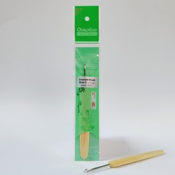 Гачок ChiaoGoo металевий з бамбуковою ручкою