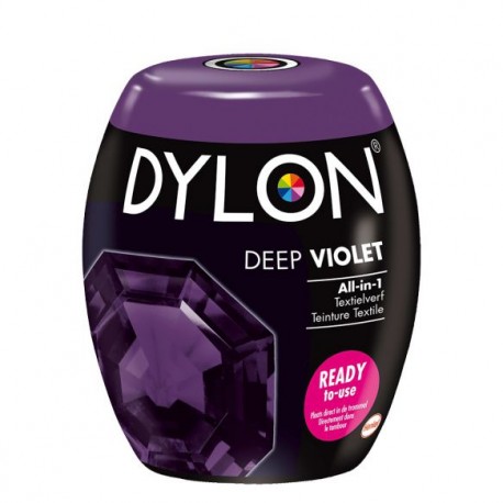 Dylon Pods textile fabric dye machine use - Deep Violet