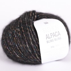 Rico Fashion Alpaca Bling Bling - 006 Black