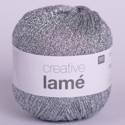 Rico Creative Lamé - 001 Silver