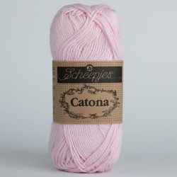 Scheepjes Catona 50г - 238 powder pink