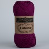 Scheepjes Catona 25г - 128 Tyrian Purple