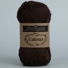 Scheepjes Catona 25g - 162 Black Coffee