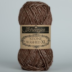 Scheepjes Stone Washed XL - 862 Brown Agate