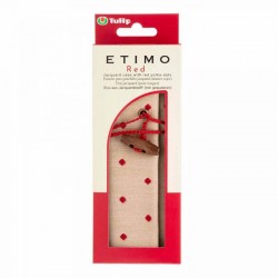 Tulip ETIMO Red Crochet Hook Case Polka Dot