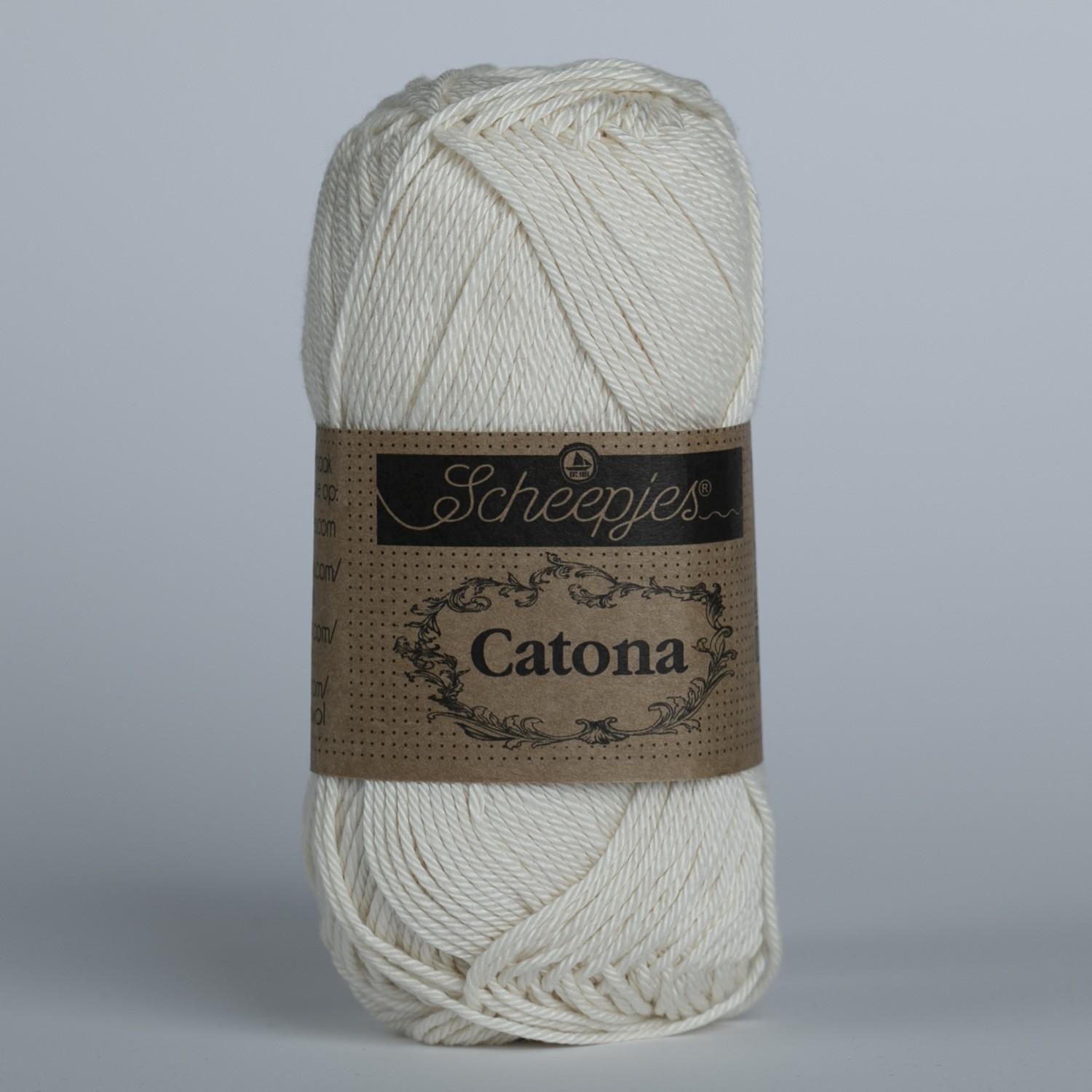 Scheepjes Catona 25g - 130 Old Lace - Azuleta