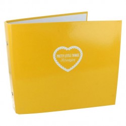 Scheepjes Collector's Folder for Pretty Little Things, yellow