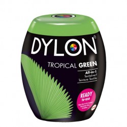 Dylon Pods textile fabric dye machine use - Tropical Green