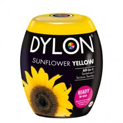 Dylon Pods textile fabric dye machine use - Sunflower Yellow