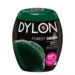 Dylon Pods textile fabric dye machine use - Forest Green
