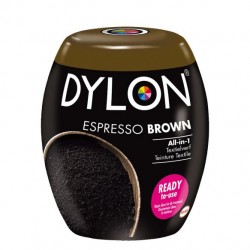 Dylon Pods textile fabric dye machine use - Espresso Brown
