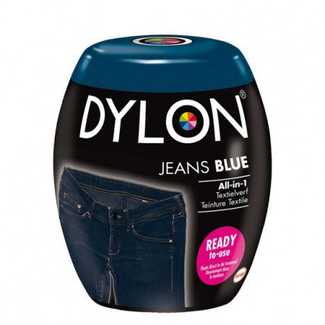 Dylon Pods textile fabric dye machine use - Jeans Blue - Azuleta