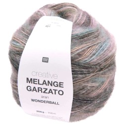 Rico Creative Melange Garzato Aran Wonderball - 001 Lilac-Turquoise