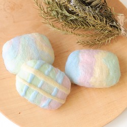 Hamanaka felting soap kit set, pastel