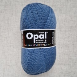 Opal Uni 4-ply - 5195 Jeansblau