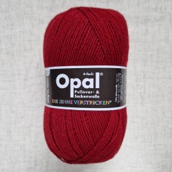 Opal Uni 4-ply - 9939 Ruby red