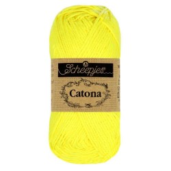 Scheepjes Catona 25g - 601 Neon Yellow