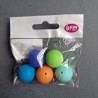 Opry Silicone beads round 20mm, 5pcs, AST3