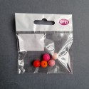 Opry Silicone beads round 10mm, 5pcs, AST2