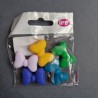 Opry Silicone beads bow 15mm, 5pcs, AST4