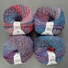 Rico Creative Melange Chunky - 041 Purple-Teal