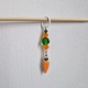 Ozevi Stitch Marker, green, carrot, 1ps