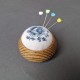 Ozevi pincushion with embroidery