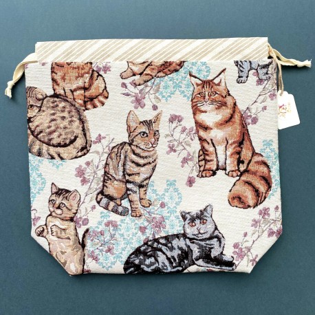 Ozevi project bag, cats 2