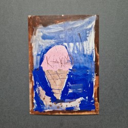 Postacard "Ice-cream"