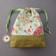 Ozevi project bag, vintage flowers