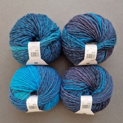 Rico Creative Melange Chunky - 010 Turquoise-Blue